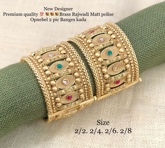 Gold Bangles Design/ Padmavati Kada 