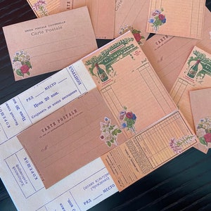 Autocollants d'étiquettes pour écrire | Autocollants vintage pour étiquettes de scrapbooking | Étiquettes d'adresse autocollantes pour lettres | Stickers botaniques éphémères