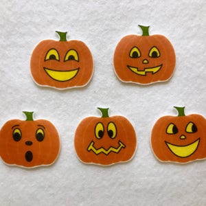 Five Little Pumpkins Felt Stories Flannel Board Stories Halloween Activity Falloween Halloween Gift Felt Halloween Decor Witch image 4