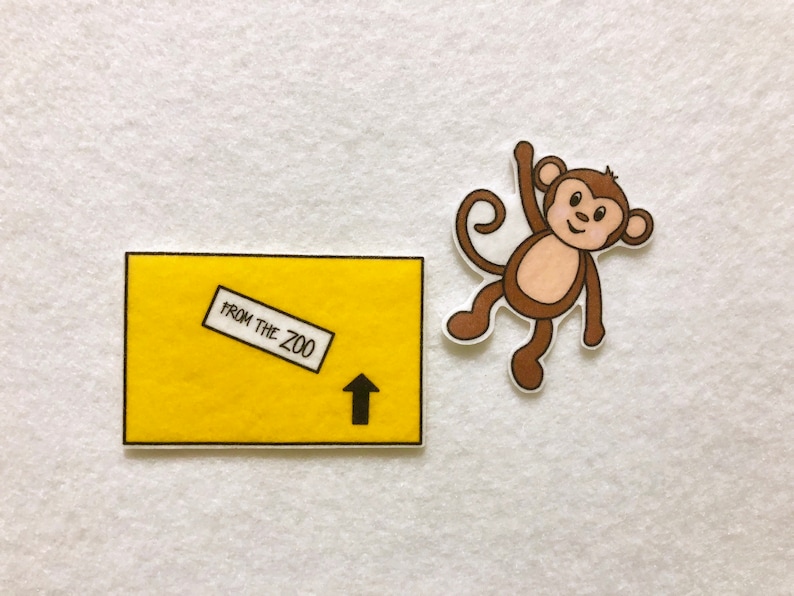 Dear Zoo Animals Felt Stories Speech Therapy Zoo Animals Etsy Australia