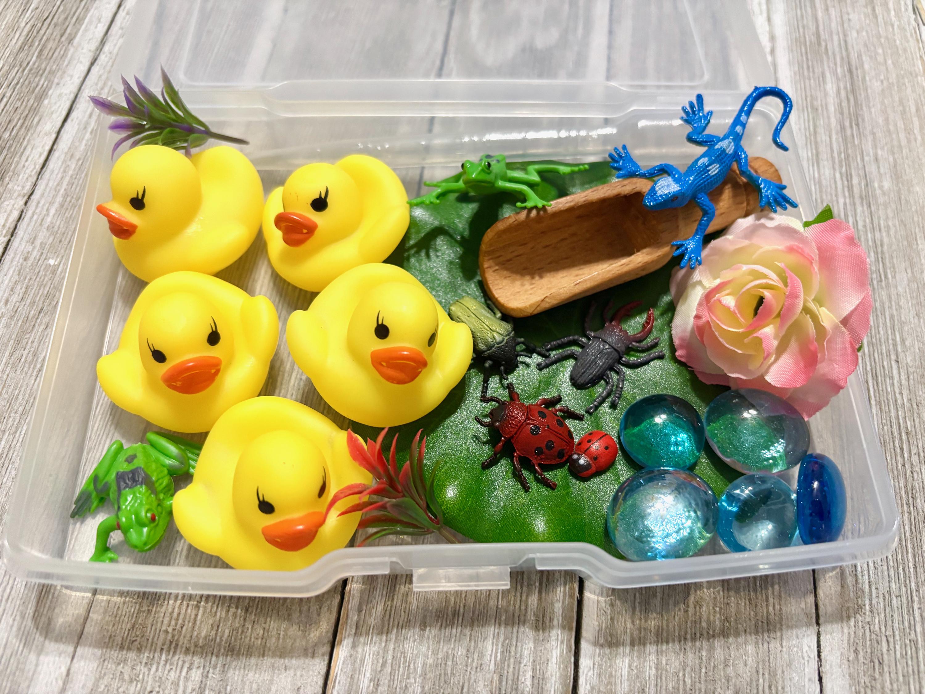 Duck Sensory Kit: Five Little Ducks Water Play - STEM Kids Gift - Etsy