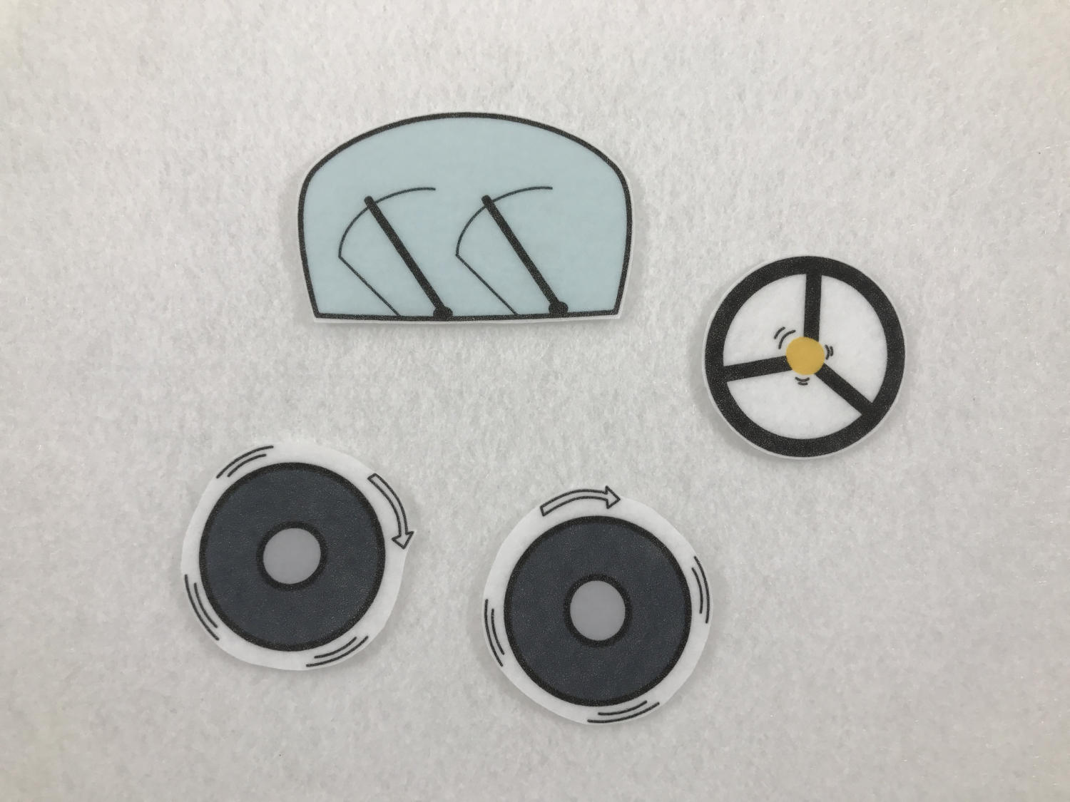 Wheels on the Bus Felt Stories Flannel Board Quiet Play Etsy