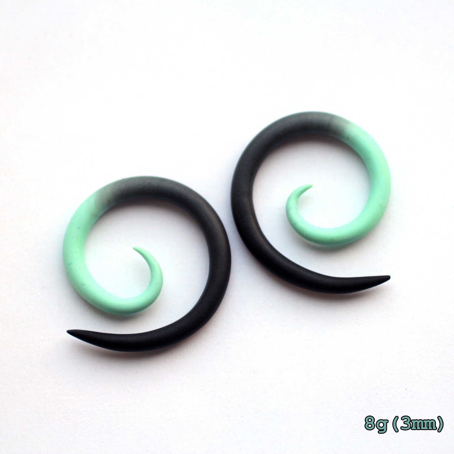Real gauges size chart 8g9/16 piercing plugs Etsy