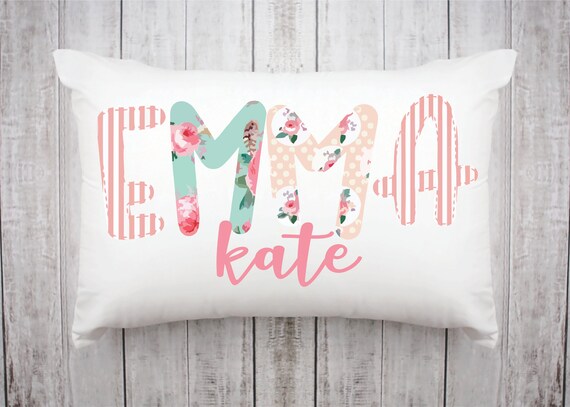 Personalized pillow 2025 cases etsy