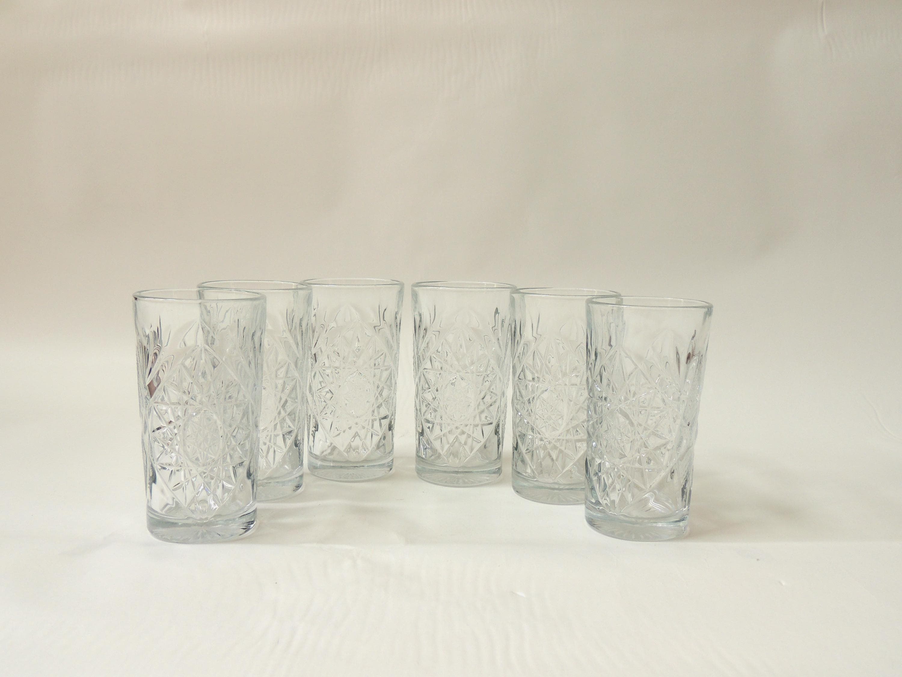 Drinking glasses set of 6 - Etsy 日本