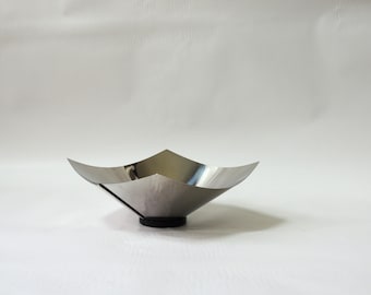Italian Alessi Coppola Bowl, stainless, fruit bowl, centerpiece
