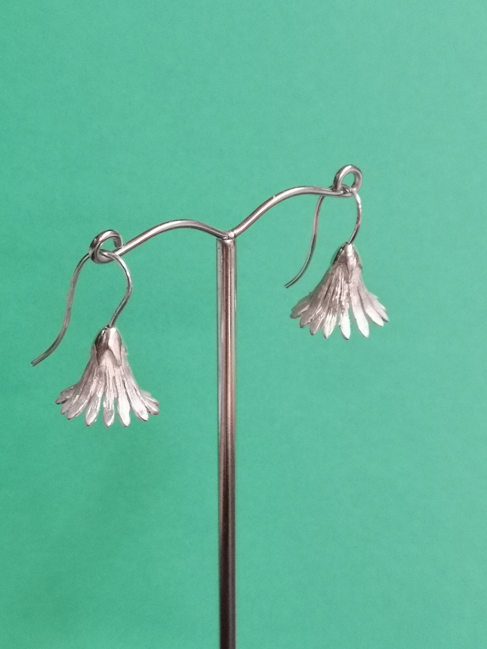 Snowbell Drops in Silver Etsy