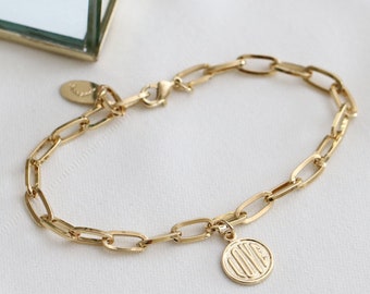 Thin modern dainty cuff bracelet Love - stacking bracelets - handmade - gold plated - delicate bangle
