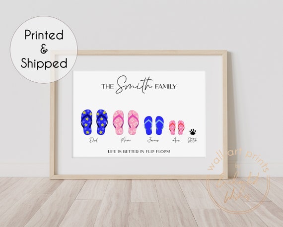 personalised flip flops