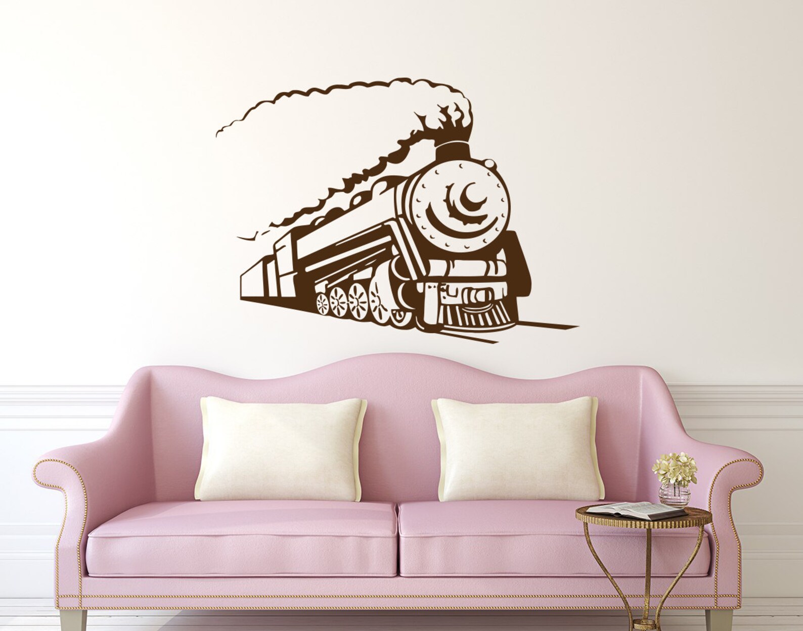 Train Wall Decal Decal Vinyl Stickers Decals Art Etsy