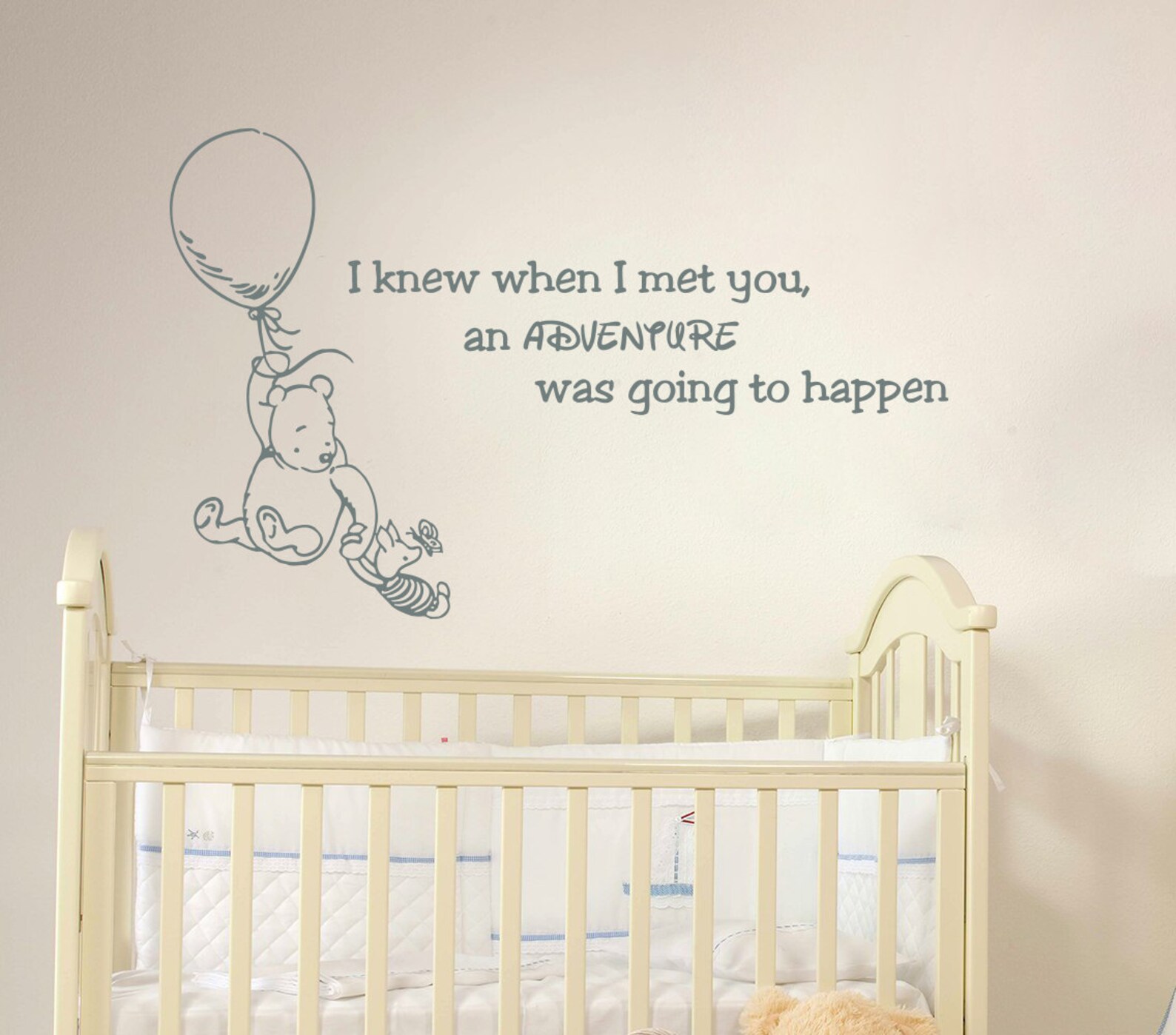 Winnie the Pooh Quote Wall Decal Vinyl Sticker Decals Quotes Etsy
