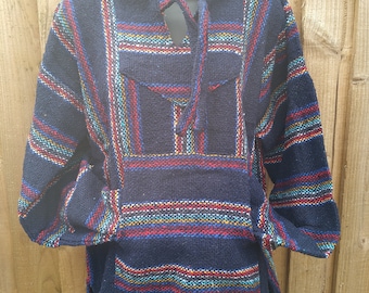 Mexican Striped Baja Hoodie