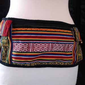 Fair Trade Nepalese Material Cash Bag