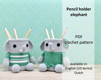 Pencil holder - Elephant