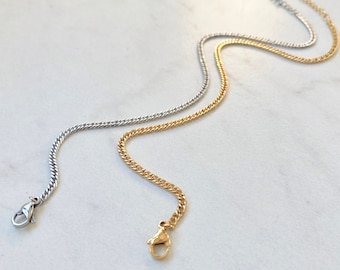 Curb Chain Anklet, Stainless Steel Ankle Bracelet