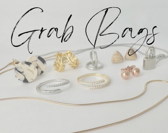 Jewelry Grab Bags, Overstock Inventory Sale, Earrings, Necklaces, Rings