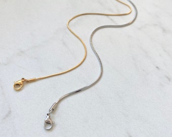 Snake Chain Anklet, Stainless Steel Ankle Bracelet