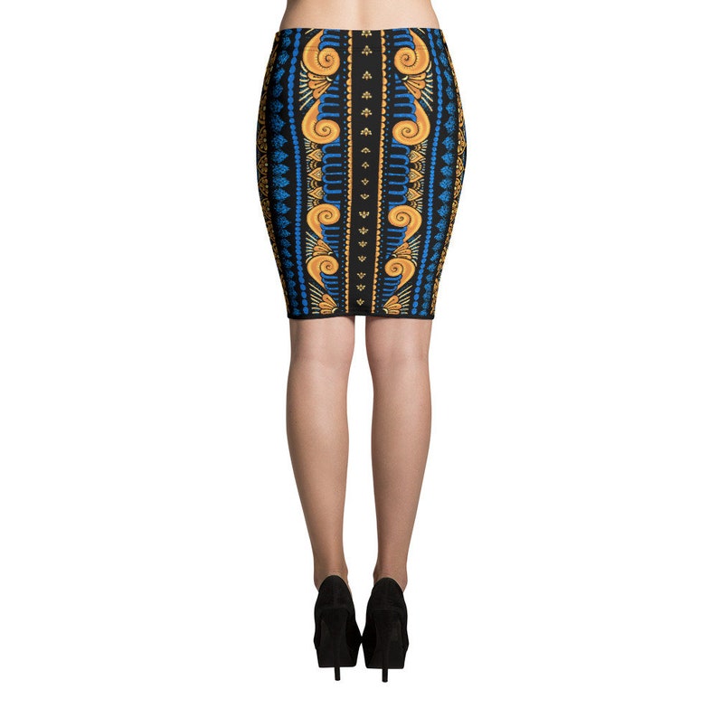 Mandala Pencil Skirt