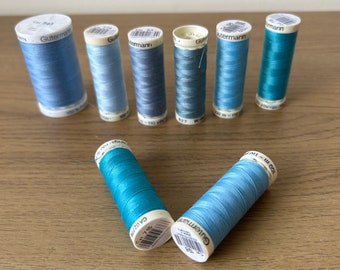 Light Blue Gutermann Sew All Thread, Polyester Sewing & Quilting