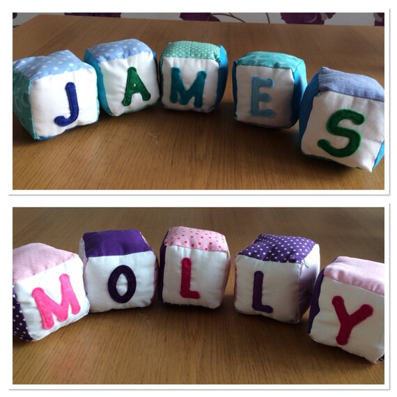 fabric blocks for babies