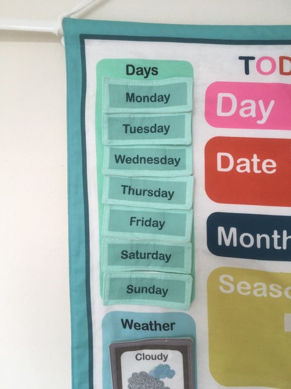 Date Chart For Classroom