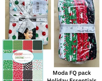 Christmas Moda fat quarter bundle 20 FQ Holiday Essentials