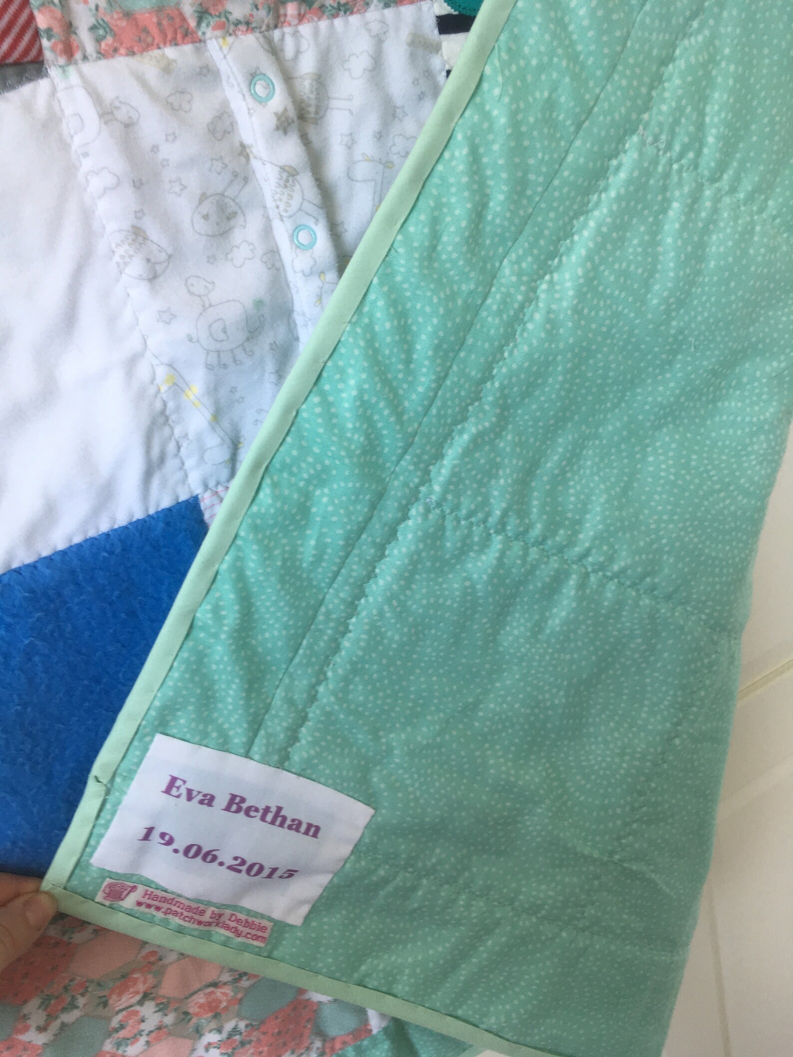 Bespoke Memory Quilt Keepsake Blanket. Made From Baby Clothes. Etsy