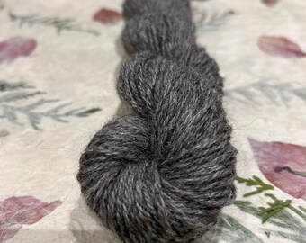 Alpaca yarn natural grey, DK, double knit, worsted weight, alpaca crochet wool.