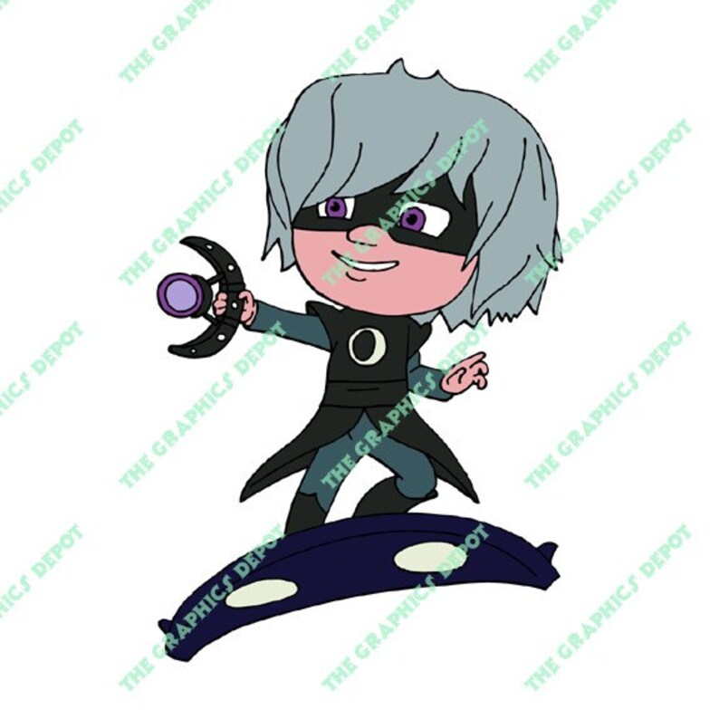 PJ Masks Luna Girl Svg Files Dxf Files Eps Files Png Files Etsy