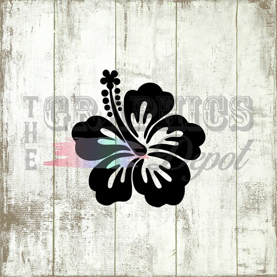 Free Free 73 Silhouette Hibiscus Flower Svg SVG PNG EPS DXF File