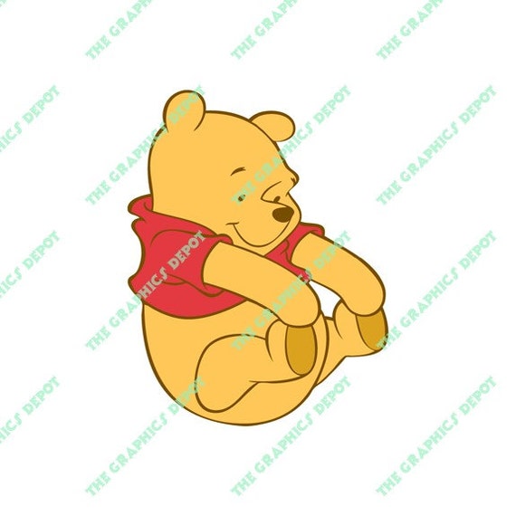 Winnie the Pooh SVG File DXF File EPS File Png File | Etsy