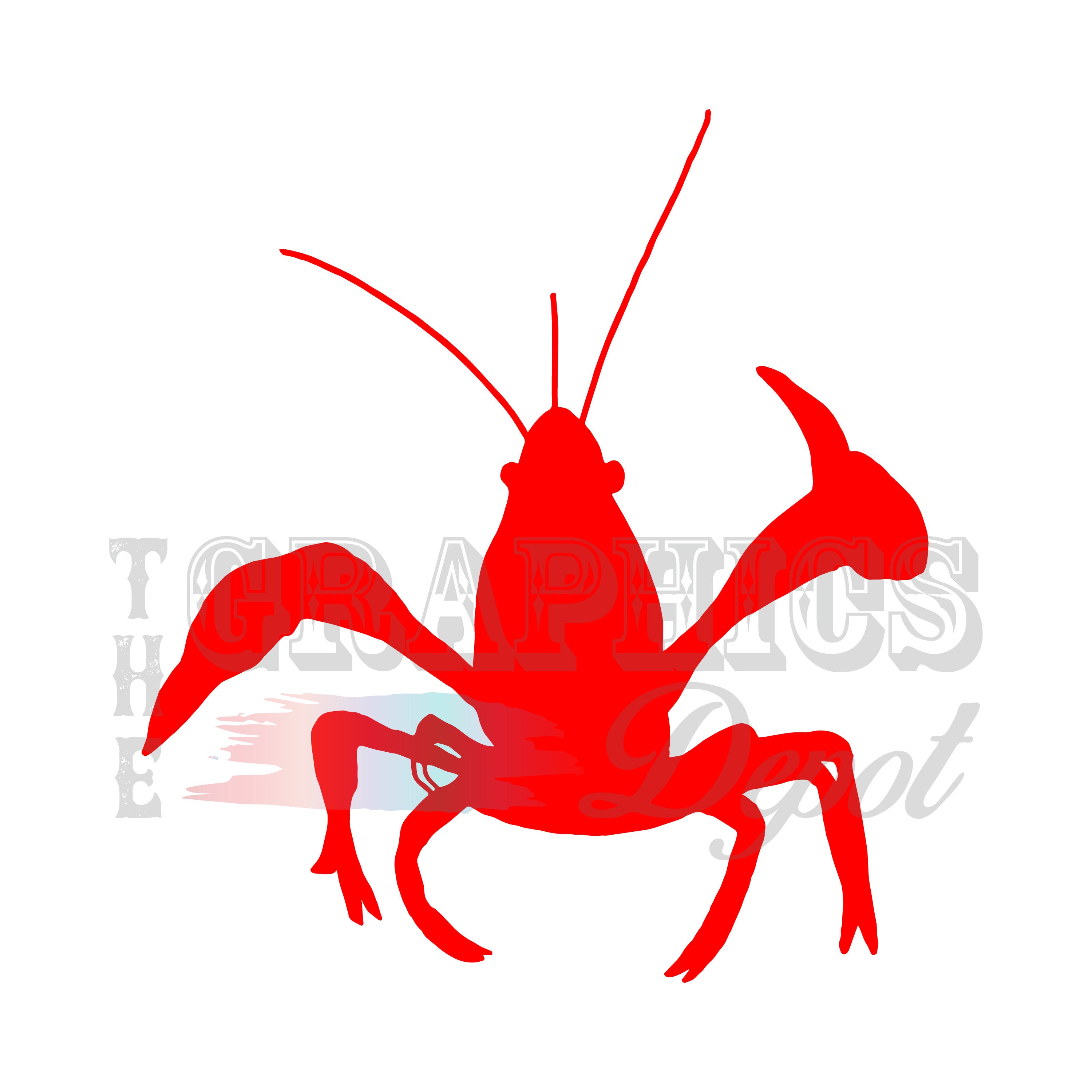 Crawfish Svg Eps Jpg Png Files Louisiana Crawfish Cut - Etsy Canada