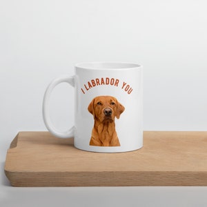 Fox Red Labrador mug - Perfect for any Labrador lover