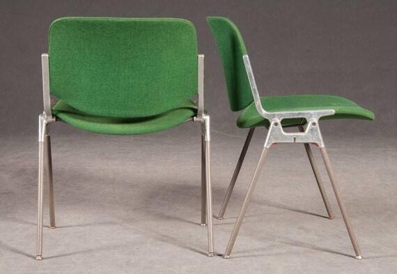 Castelli DSC 106 カステリチェア green fabric dsc 106 fabric chair Anonima Castelli - UBER-MODERN