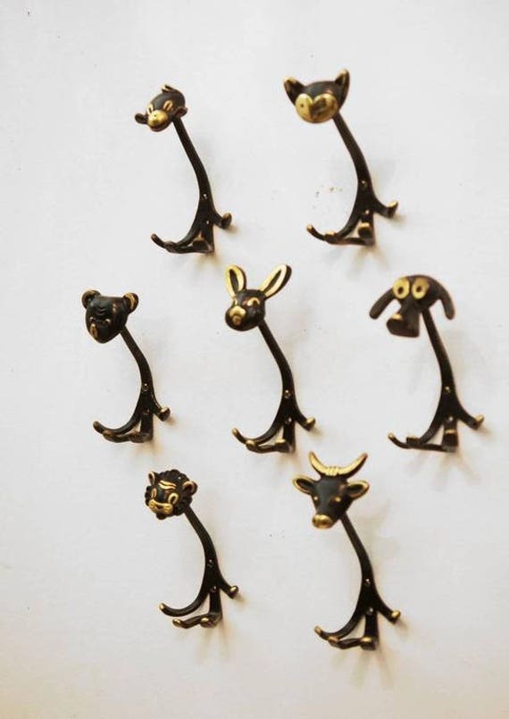 Walter Bosse ウォルターボッセ キーフック 壁飾り キーフック 希少 動物さんたちのフック／ウォルター ボッセ／Walter Bosse
