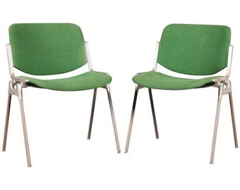 Stackable Chairs by Giancarlo Piretti for Castelli