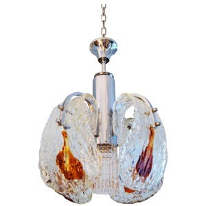 Żyrandol ze szkła z Murano Mazzega