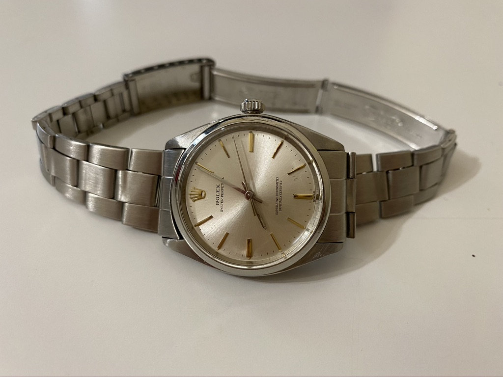 Vintage Rolex Oyster Perpetual Ref 1002 Circa 1980 Etsy Canada