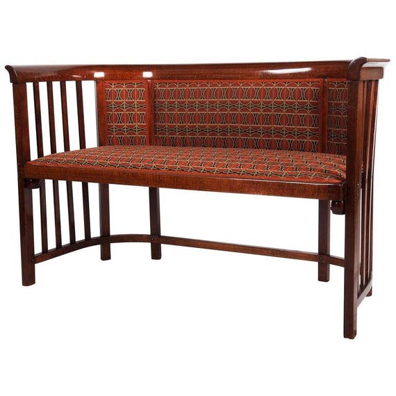 Josef Hoffmann Bentwood Settee Etsy