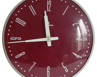 Large Siemens Halske Factory, Station or Workshop Wall Clock