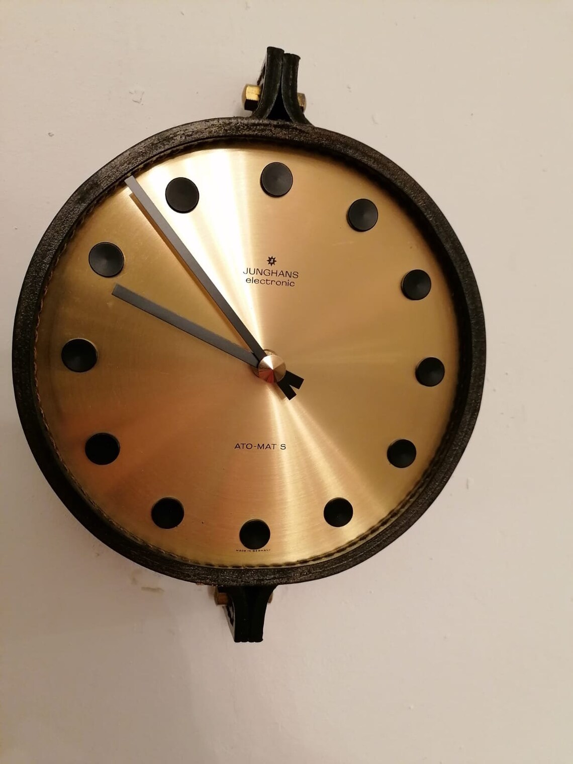 Midcentury Junghans Ato-mat Wall Clock - Etsy