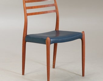 Teak Dining Chair by Niels Otto Møller Model 78