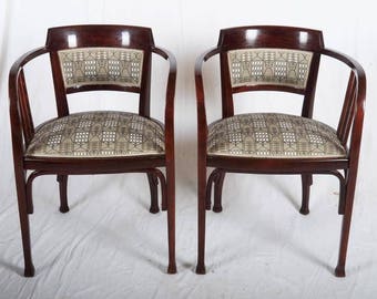 オットー・ワーグナーによるトーネットアームチェア - Etsy 日本