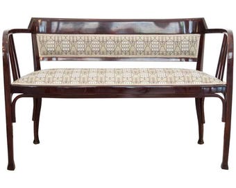 Thonet Bench Attributed to Otto Wagner