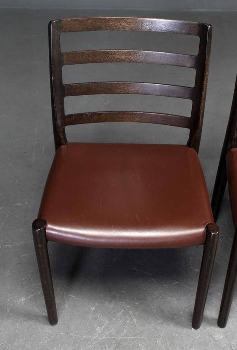 Set of Six Oak Dining Chairs by Niels O Moller for J.L.Moller