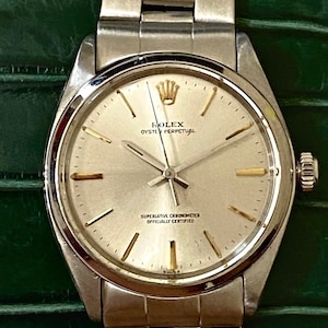 vintage Rolex Oyster Perpetual réf 1002 vers 1980