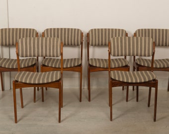 Set of 6 Rosewood OD49 Dining Chair by Erik Buch, 1960s