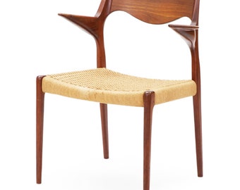 Niels Otto Møller Rosewood Armchair Model 55, Denmark, Early 1960s