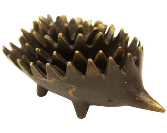 Hedgehog Sculpture by Walter Bosse for Hertha Baller