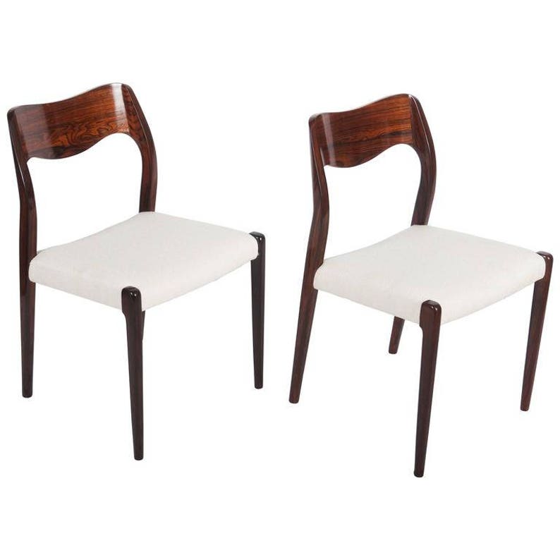De Sillas Niels Otto Palo Por Comedor 71 Rosa Møller Modelo Nwm8n0